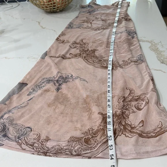 Tiger Mist Julianna Maxi Dress Collage Cranes | M - Picture 10 of 10